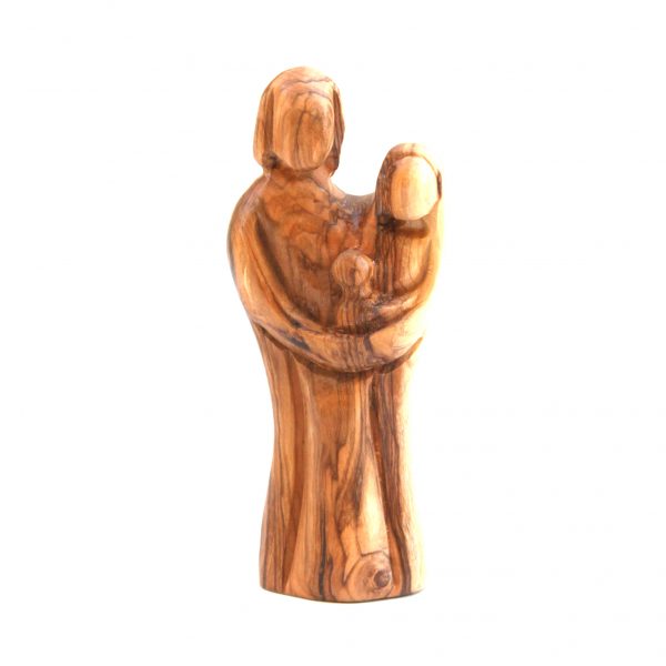 Olive Wood Carved Holy Family
