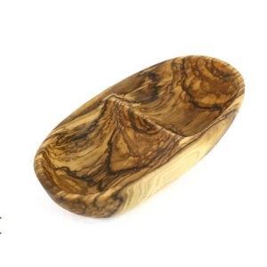 Olive Wood Bowl – divided to two