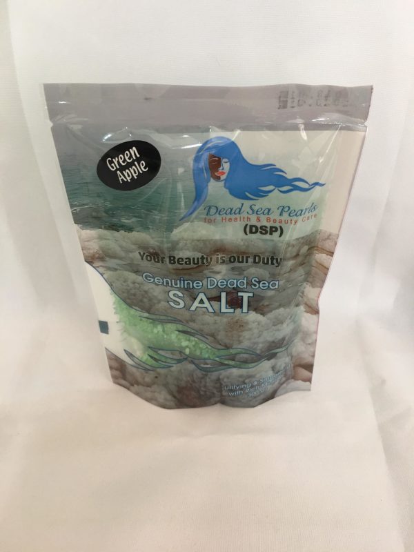 Dead Sea Bath Salt (300 grams) – Green Apple Set of 6