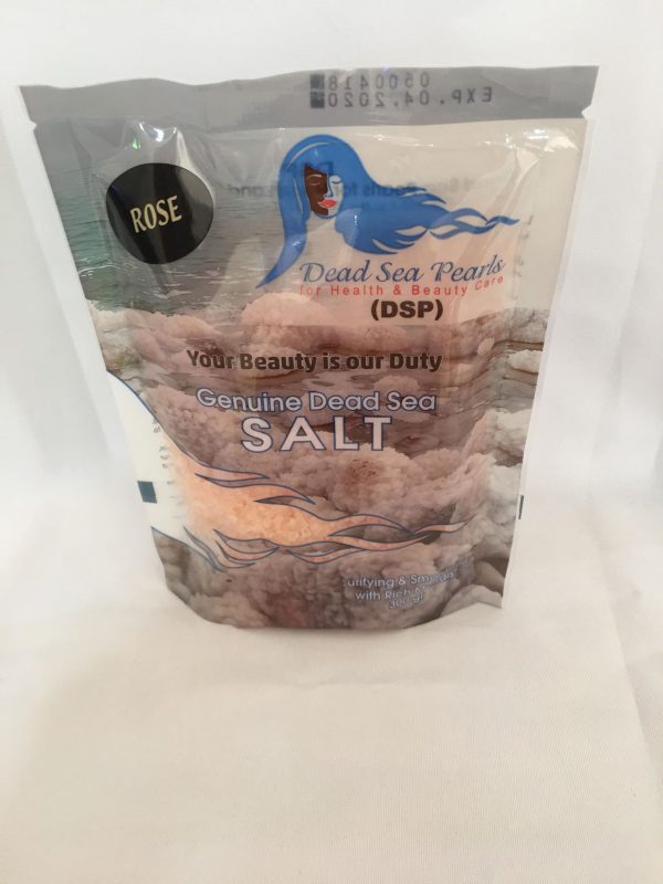 Dead Sea Bath Salt (300 grams) – Rose Set of 6