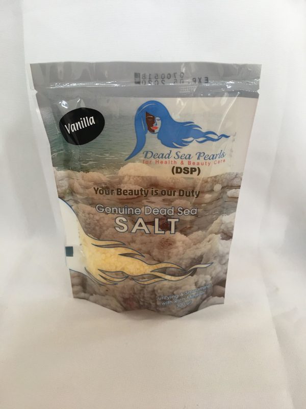 Dead Sea Bath Salt (300 grams) – Vanilla