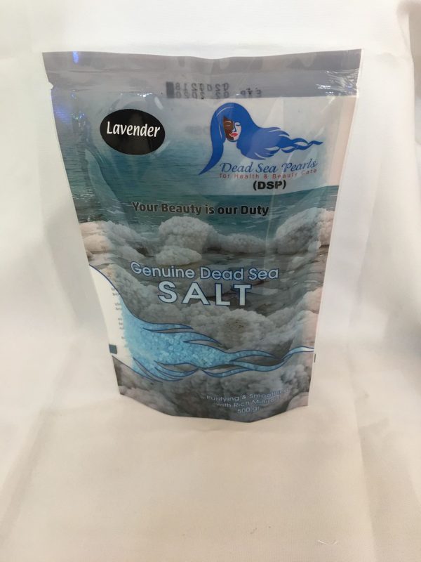 Dead sea Bath Salt (500 grams) – Lavender Set of 6