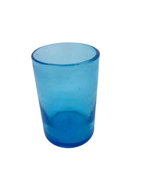 Blown Glass – Cups Small- Light Blue