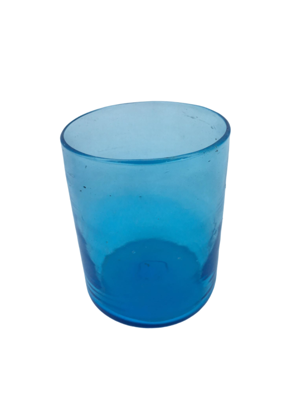Blown Glass – Cups Medium – Light Blue