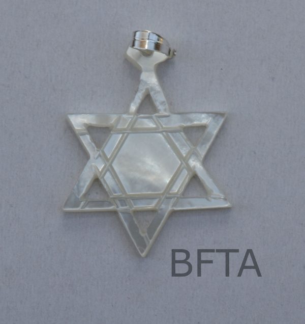 Mother of Pearl Star of Israel