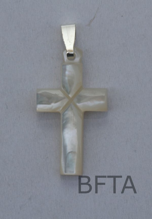 Mother of Pearl Plain Cross