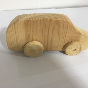 Hand Designed Creative Long Wooden Kids Car