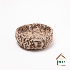 Handmade Trimmed Olive Tree Branch Baskets