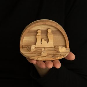 Olive Wood Pocket Nativity