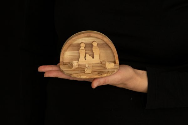 Olive Wood Pocket Nativity