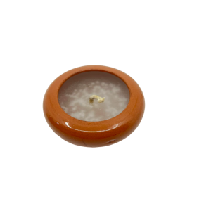 Glazed Pottery Candle Holder