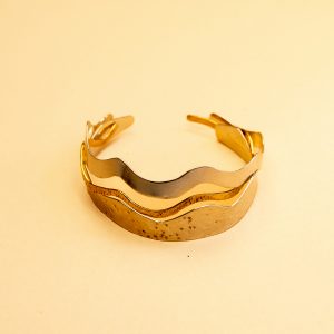 Golden 3 piece Bracelet